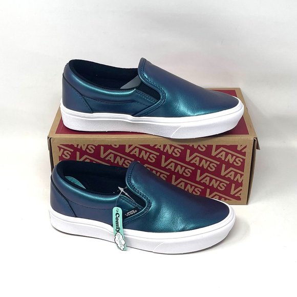 VANS Shoes Comfy Cush Mystic Night Sky Color Metal Touch Shoes Women VN0A3WMD8U5 - Picture 2 of 12